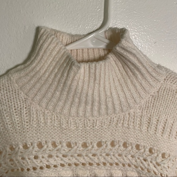 Lou & Grey Pom Pom Turtleneck Sweater Cream - Picture 10 of 15